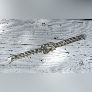 Sterling Silver braided bracelet